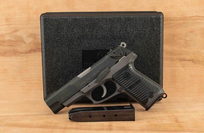 Ruger P85 9mm – 1981, TWO MAGS, CASE
