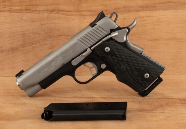 Kimber Compact CDP .45ACP - CARRY CUT, LASER GRIPS, 2 MAGS, 98%+, MIRROR BORE
