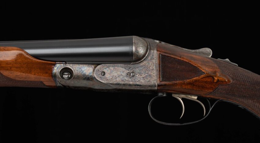Parker BH 12 Ga - 32” WITH RAISED FLAT RIB, FACTORY BEAVERTAIL