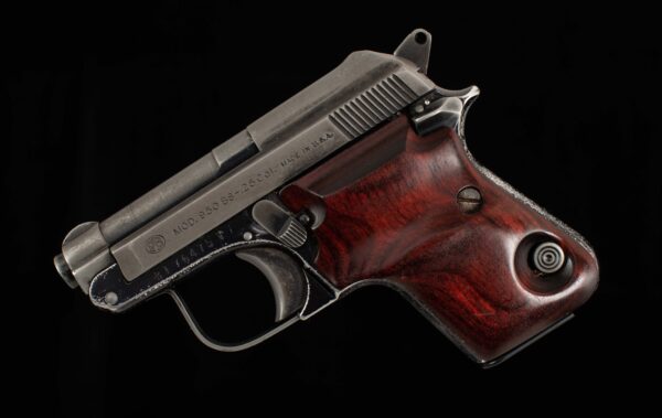 Beretta Model 950BS .25ACP - 2003, 9OZ., WOOD GRIPS, 8RND MAG