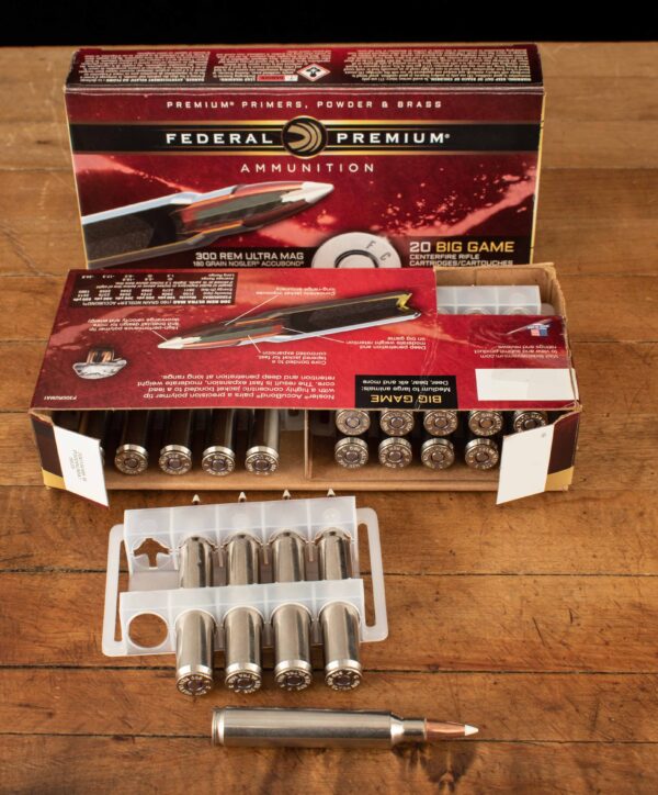 Federal Premium .300 Remington Ultra Magnum 180 grain