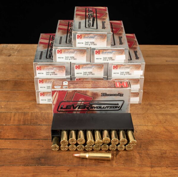 Hornady LEVERevolution .348 Winchester 200 Grain FTX