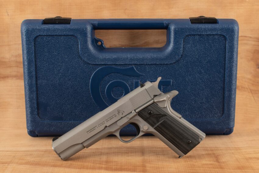 Colt Government Model Series 70 .45ACP – 2021, 1911, STAINLESS
