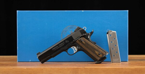 Colt 1911 Special Combat .45ACP - BLUED FINISH, BOX, TWO MAGS