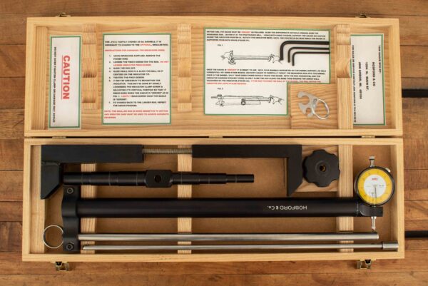 Hosford & Co. BWT Gauge - CASED, BARREL SUPPORT, CLAMP