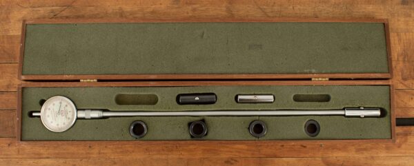 Custom Shooting Products Barrel Micrometer - CASED, SETTING RINGS