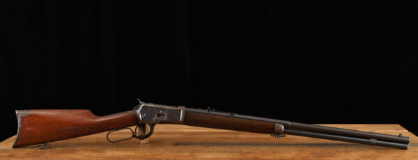 Winchester Model 1892 .38WCF - 1917, 24” HALF-OCT BARREL, FULL LENGTH MAG