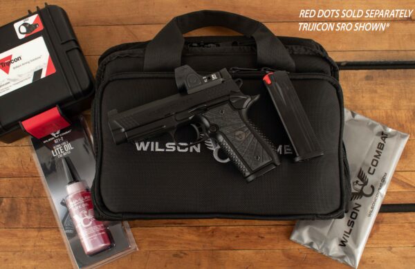Wilson Combat EDC X9 2.0, 9mm – OPTIC READY, VFI SERIES, BLACK EDITION, 4”