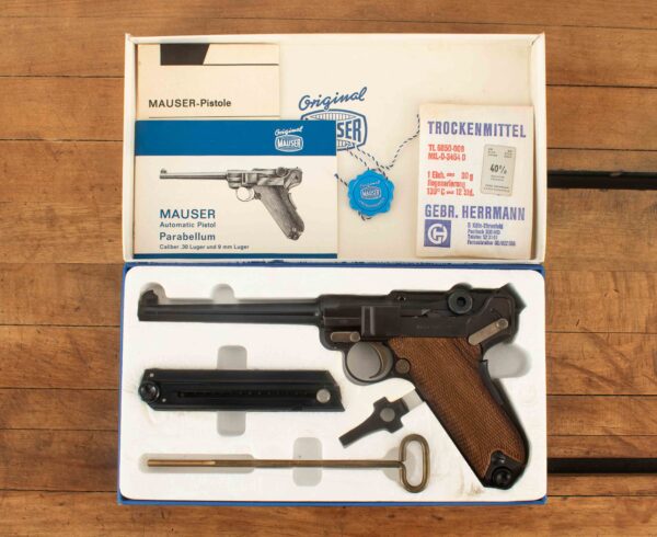 Mauser Parabellum American Eagle 7.65mm - UNFIRED, BOXED, DISPLAY CASE