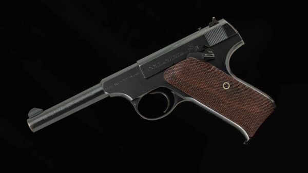 COLT WOODSMAN - .22LR, 1941, 99% FACTORY BLUE