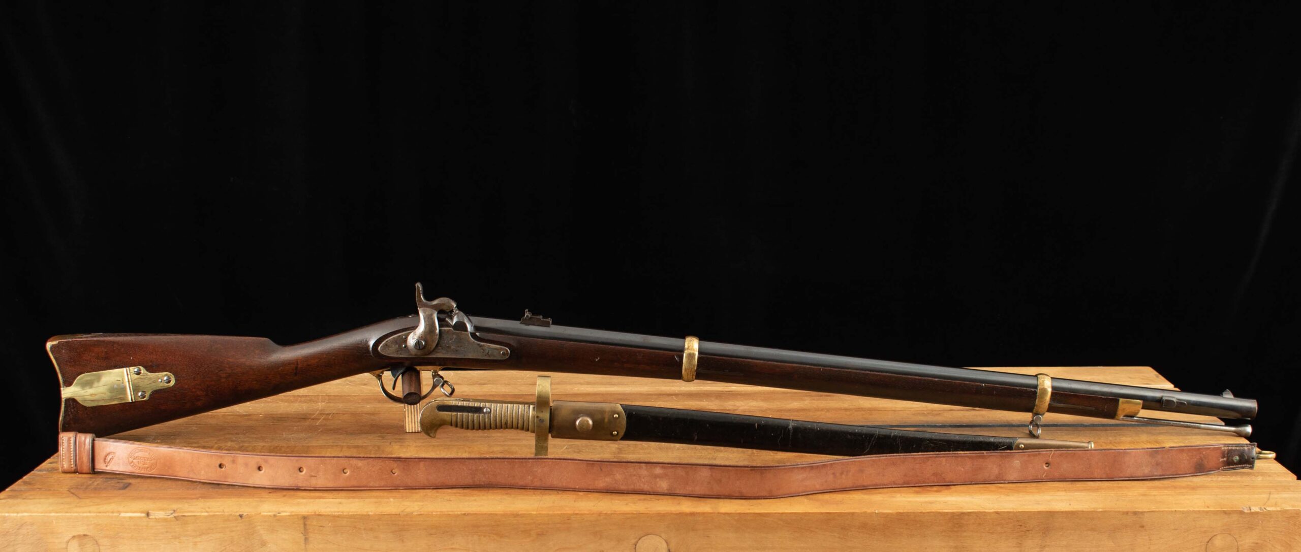 Remington Model 1863 ‘Zouave’ .58CAL - LIKELY UNFIRED, BAYONET, SLING