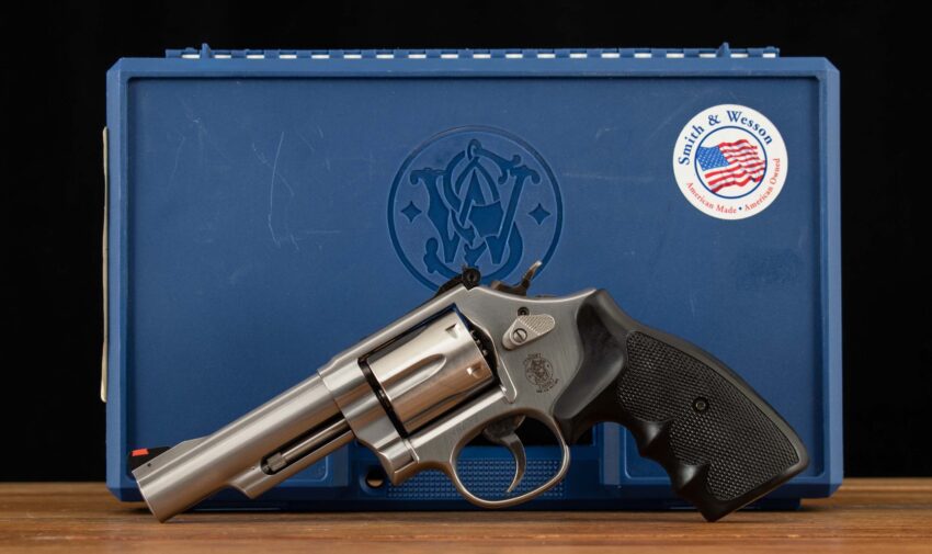 Smith & Wesson Model 66-6, .357MAG - 2002, 99%+, FACTORY CASE, 4” BARREL