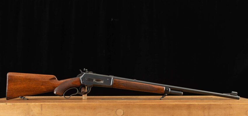 Winchester Model 71 .348WCF - DELUXE, 1937, LONG TANG, BOLT PEEP