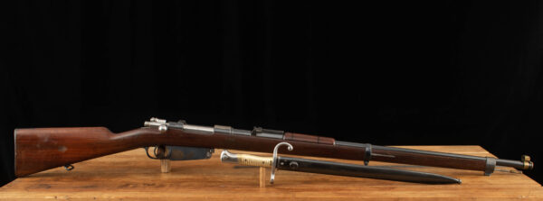 Mauser Modelo Argentino 1891 7.65x53mm - 1894, LOEWE, BAYONET, 9.5/10 BORE