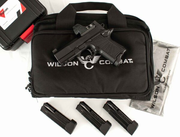 Wilson Combat SFX9, 9mm - USED, VFI SERIES, BLACK EDITION, SRO, 10RD, 3.25”