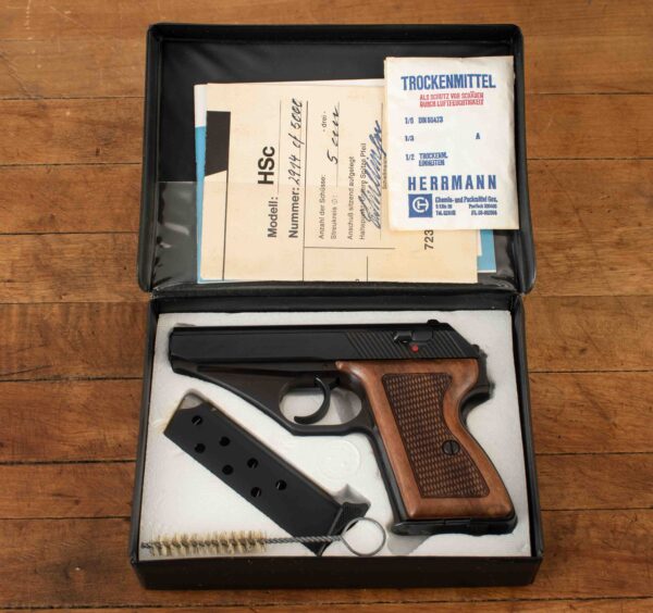 Mauser HSc .380ACP - 1 OF 5000, CASED, ACCESSORIES