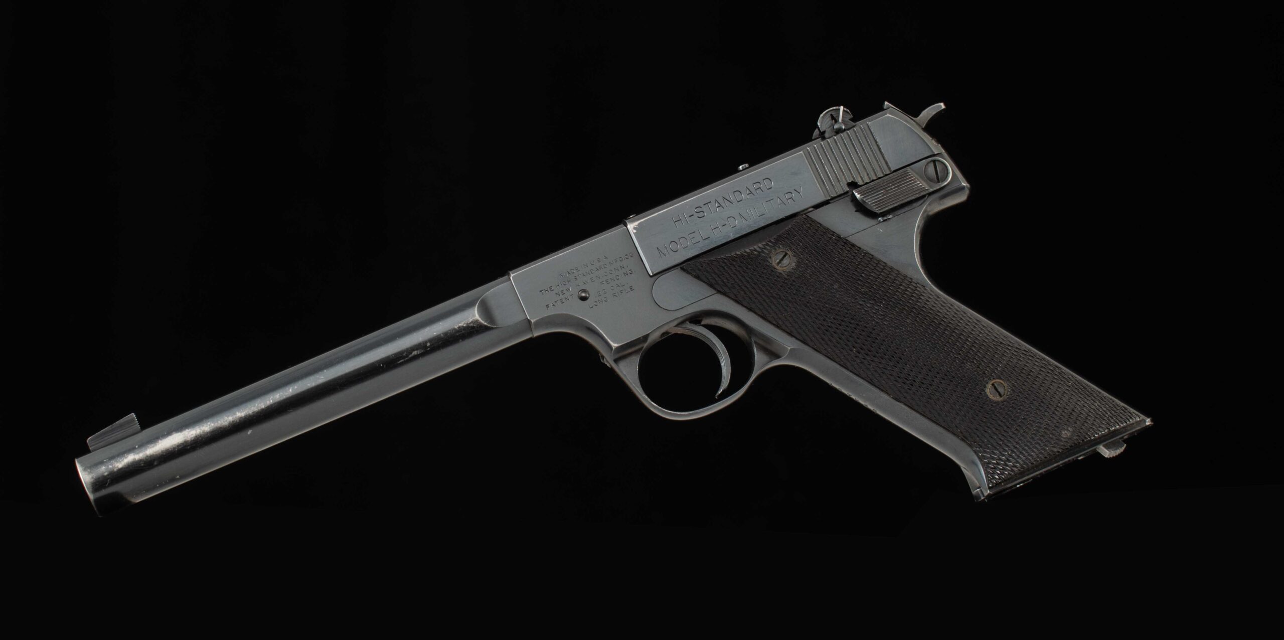 Hi-Standard Model H-D Military, 22LR - 1946, FACTORY FINISHES