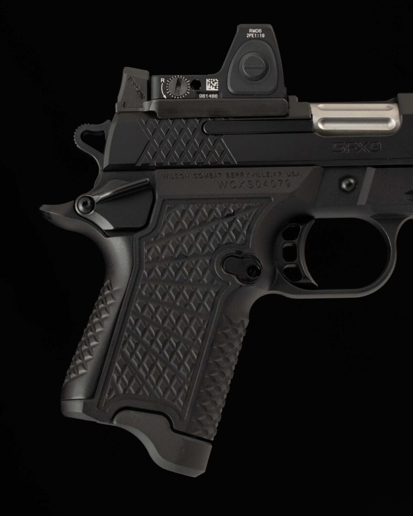 Wilson Combat SFX9, 9mm – BLK EDITION, RMR, COMPENSATED