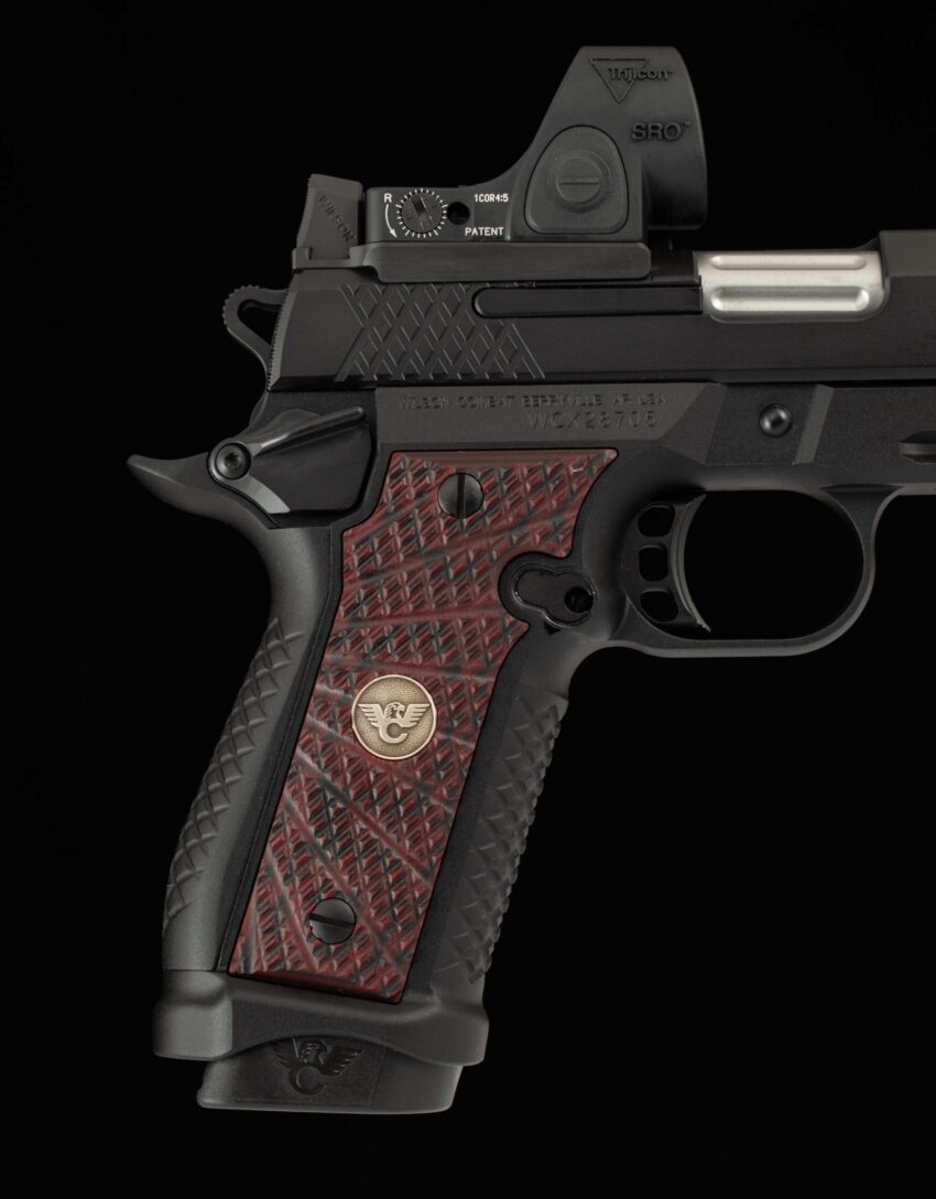 Wilson Combat EDC X9 2.0 9mm- VFI SERIES, BLACK CHERRY, SRO