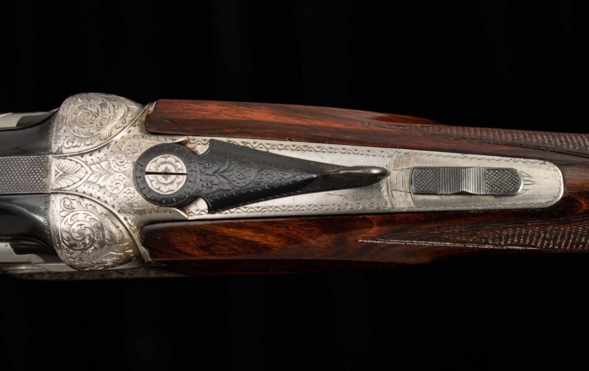 Beretta ASEL 12 Ga - 1958, HAND ENGRAVED GAME GUN