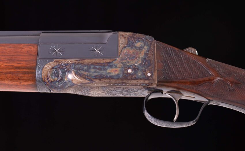 Ithaca SINGLE BARREL TRAP - 1915, 34”, GRADE 6 ENGRAVED