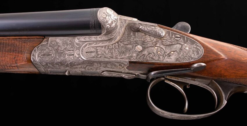 Krieghoff Neptun Drilling - SIDELOCK, DETACHABLE TRIGGER