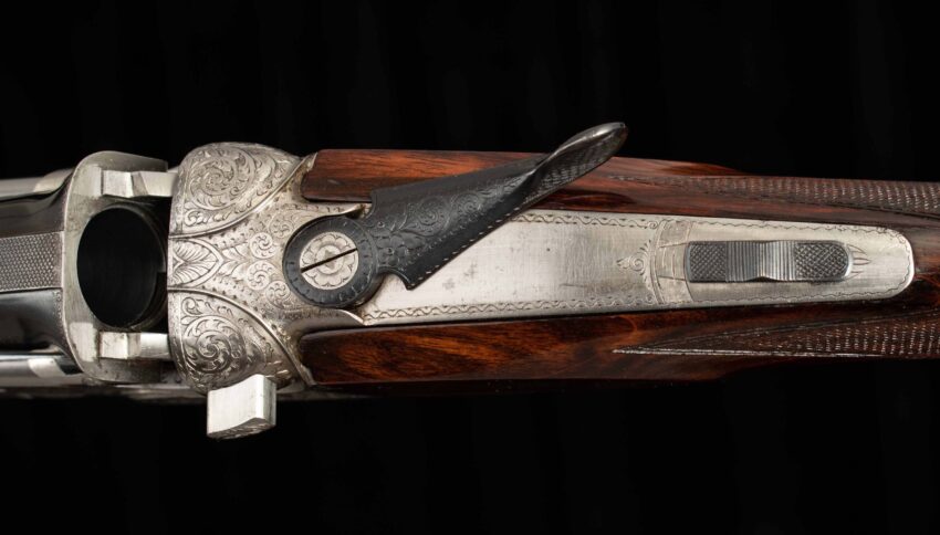 Beretta ASEL 12 Ga - 1958, HAND ENGRAVED GAME GUN