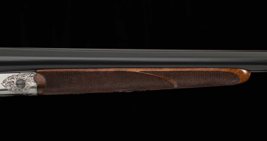 Winchester M21 12ga. - CUSTOM ENGRAVED, A CARVED STOCK