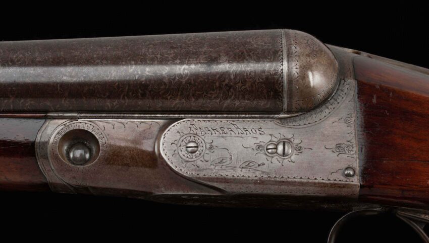 Parker Grade 2 10 gauge – 1889, DAMASCUS, READY TO HUNT – Vintage