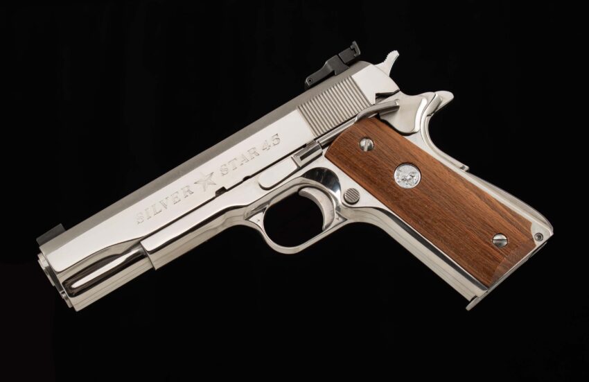Colt Silver Star .45ACp – UPGRADED SIGHT, PRESENTATION BOX