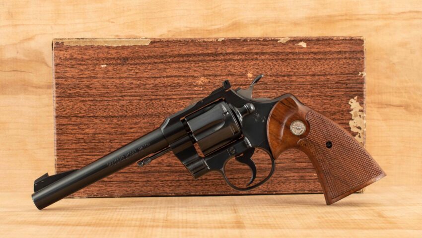 Colt Officers Model Match .22 MAGNUM - 99%, BOX, TEST TARGET, MIRROR BORE