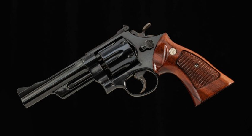Smith & Wesson 27-2 .357 Magnum – RARE 5” BARREL, 99%, BOX, PAPERS