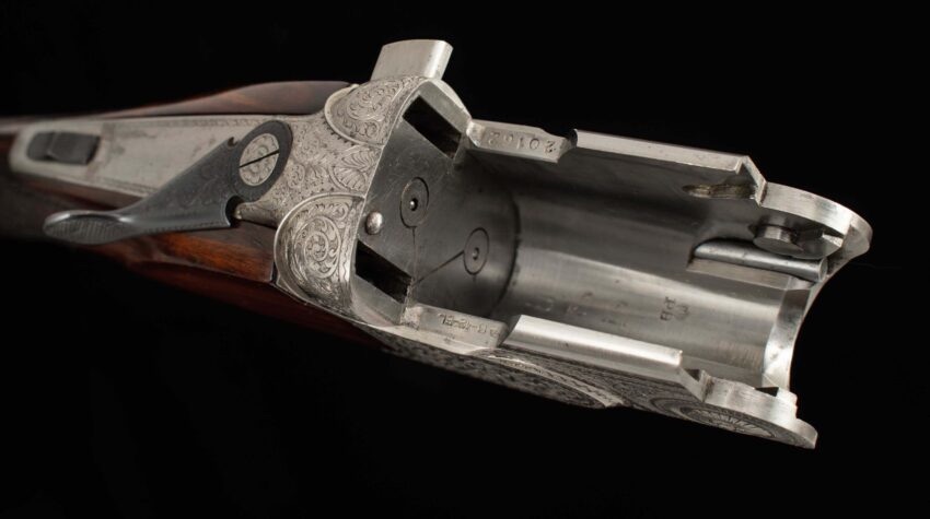 Beretta ASEL 12 Ga - 1958, HAND ENGRAVED GAME GUN