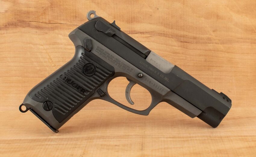 Ruger P85 9mm – 1981, TWO MAGS, CASE