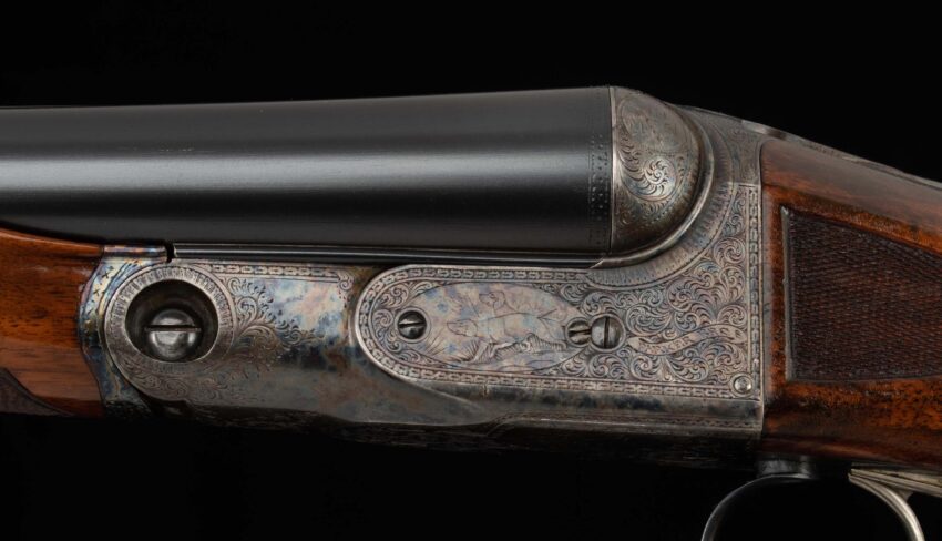 Parker BH 12 Ga - 32” WITH RAISED FLAT RIB, FACTORY BEAVERTAIL