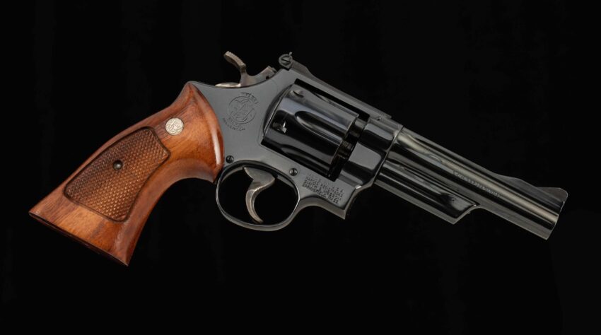Smith & Wesson 27-2 .357 Magnum – RARE 5” BARREL, 99%, BOX, PAPERS