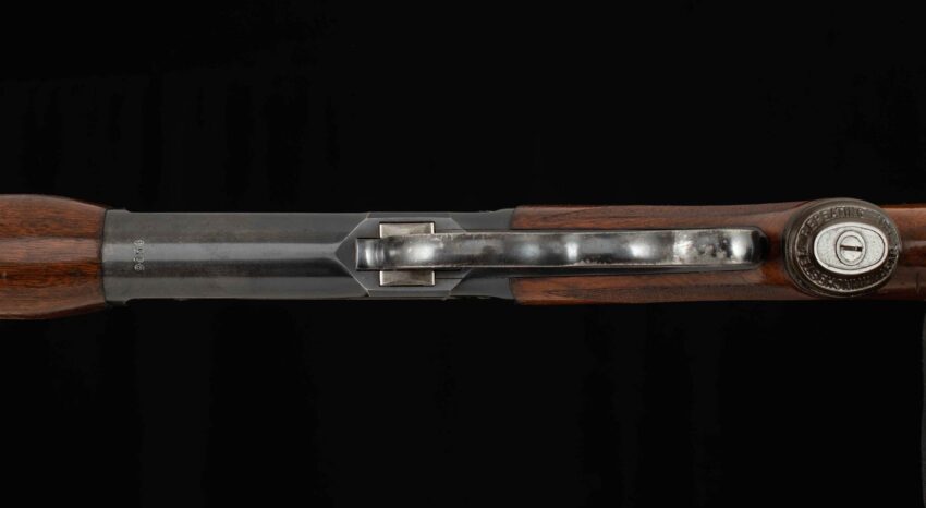 Winchester Model 71 .348WCF - DELUXE, 1937, LONG TANG, BOLT PEEP