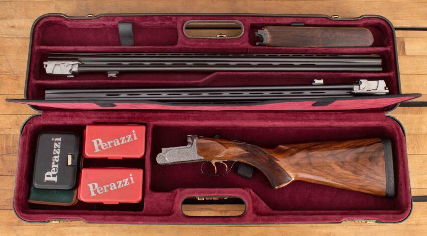 Perazzi MX8-20 - SCO ENGRAVED, 20/28 GAUGE SET, 99%