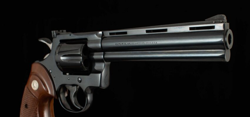 Colt Python .357MAG - 1976, 99%, MIRROR BORE, HARDCASE