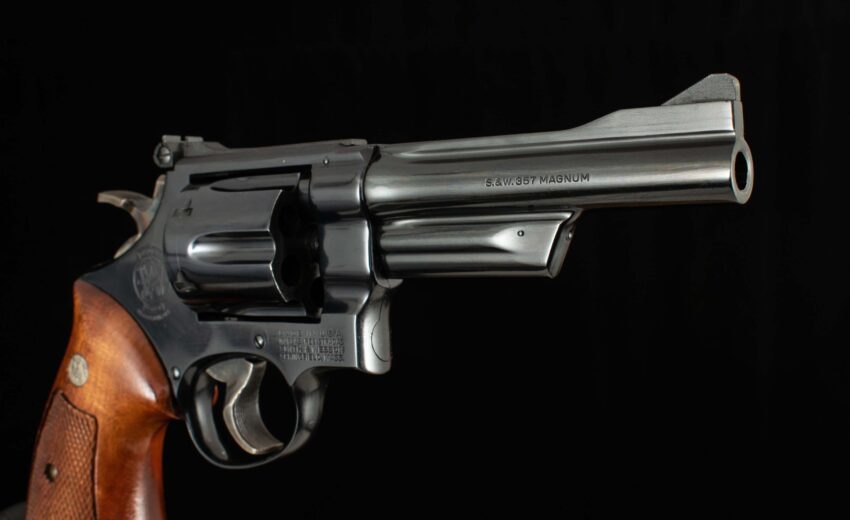 Smith & Wesson 27-2 .357 Magnum – RARE 5” BARREL, 99%, BOX, PAPERS