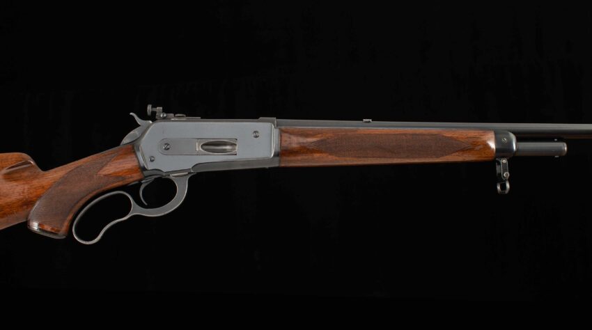 Winchester Model 71 .348WCF - DELUXE, 1937, LONG TANG, BOLT PEEP