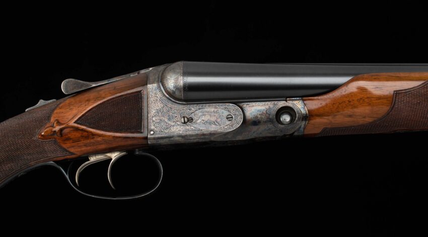 Parker BH 12 Ga - 32” WITH RAISED FLAT RIB, FACTORY BEAVERTAIL