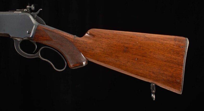 Winchester Model 71 .348WCF - DELUXE, 1937, LONG TANG, BOLT PEEP