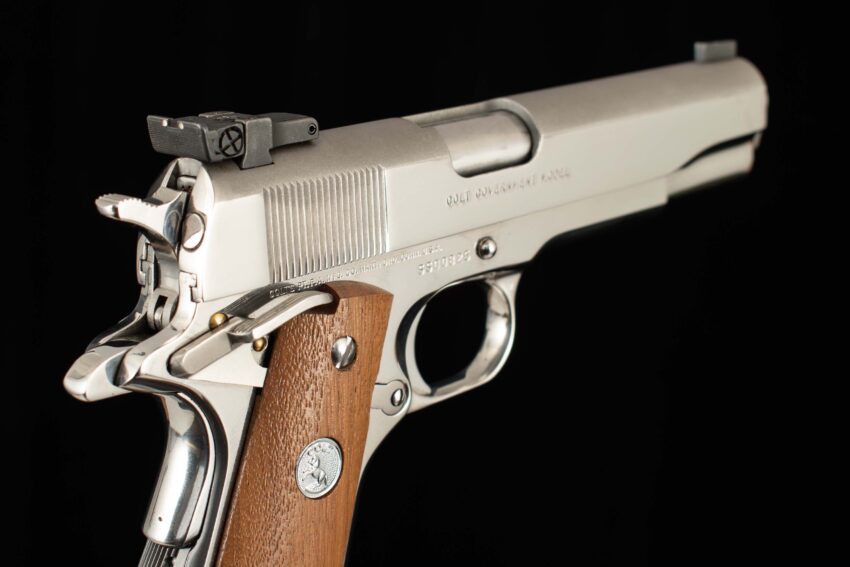 Colt Silver Star .45ACp – UPGRADED SIGHT, PRESENTATION BOX