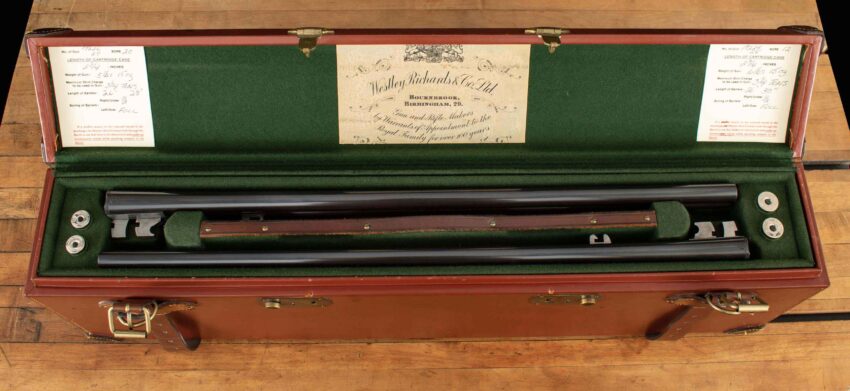 Westley Richards 12/20 Pair - SIDELOCK 2 GUN 4 BARREL SET,