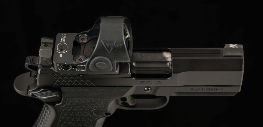 Wilson Combat SFX9, 9mm - USED, VFI SERIES, BLACK EDITION, SRO, 10RD, 3.25”