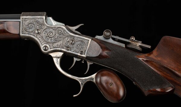 Stevens Ideal No. 49 Walnut Hill .22 LR - ENGRAVED SCHUETZEN