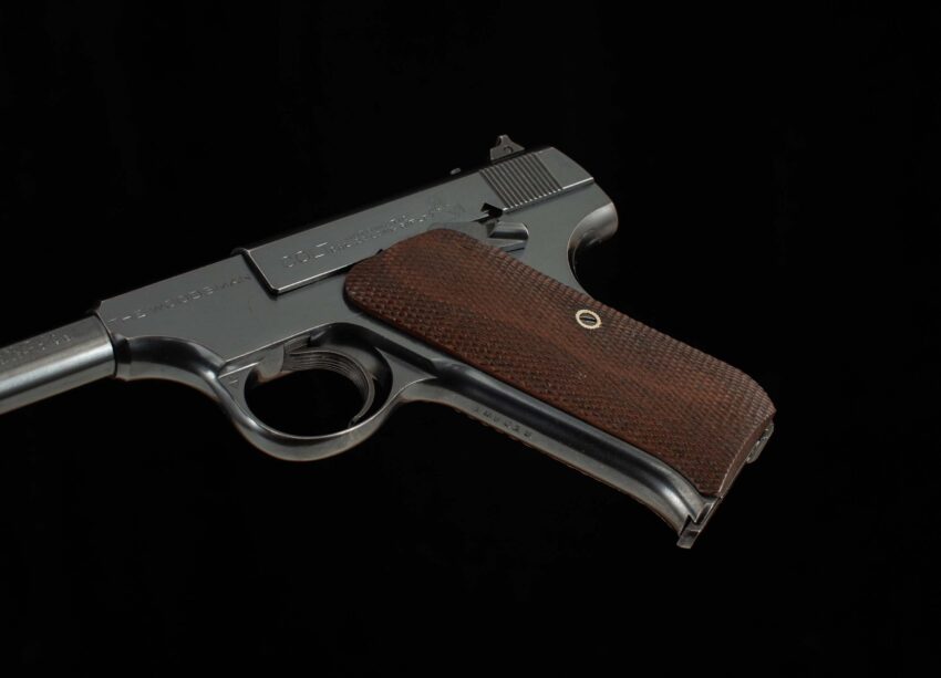 COLT WOODSMAN - .22LR, 1941, 99% FACTORY BLUE