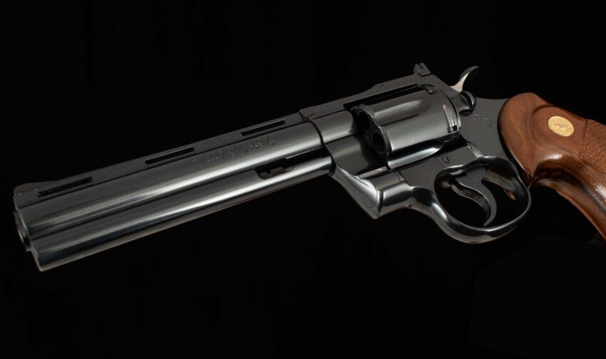 Colt Python .357MAG - 1976, 99%, MIRROR BORE, HARDCASE