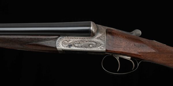 W.W. Greener BLE 12ga - 1936, 5LBS, 6OZ., IN PROOF, CERTIFIED, CASED